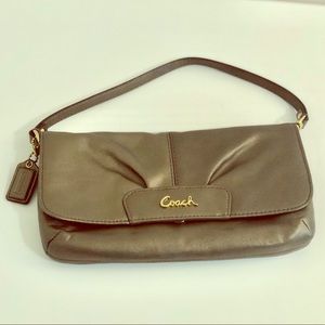 Coach Metallic Gold Wristlet